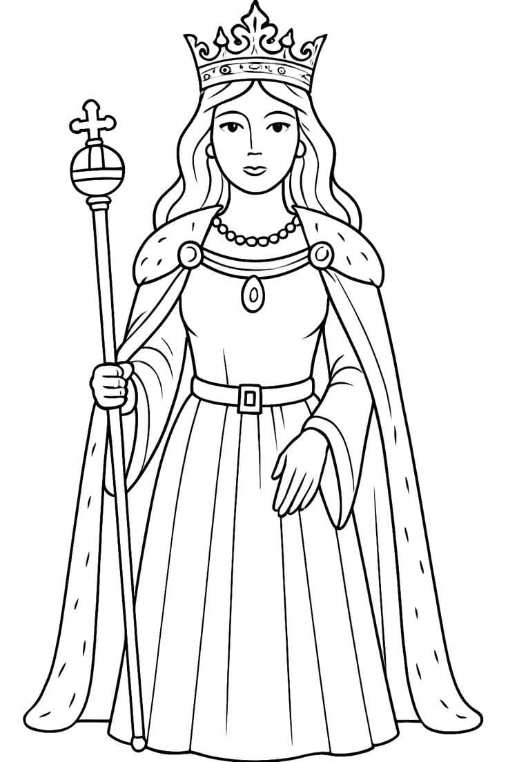 Ücretsiz Yazdırılabilir Ester Boyama Sayfası