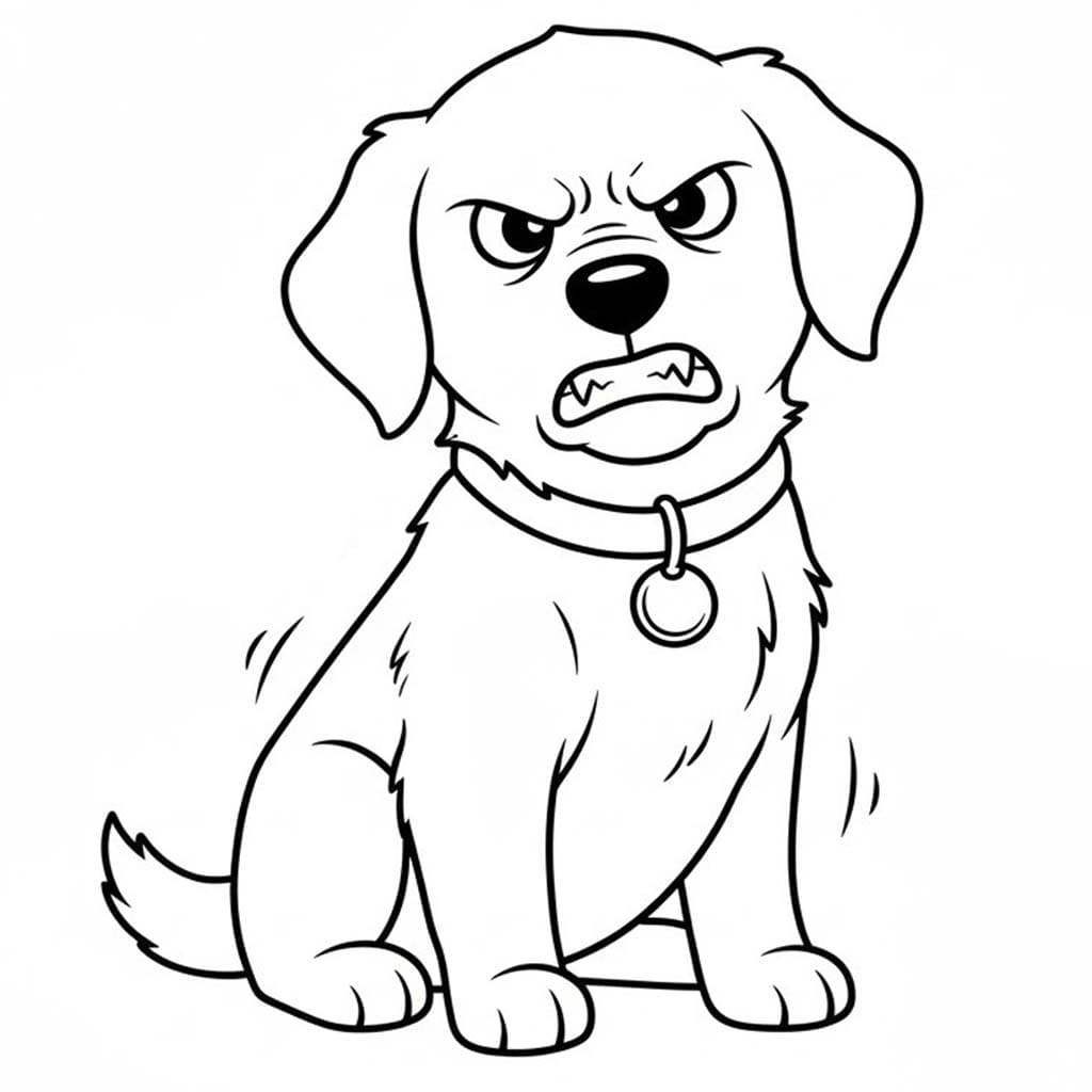 Ücretsiz Yazdırılabilir Golden Retriever resim Boyama Sayfası