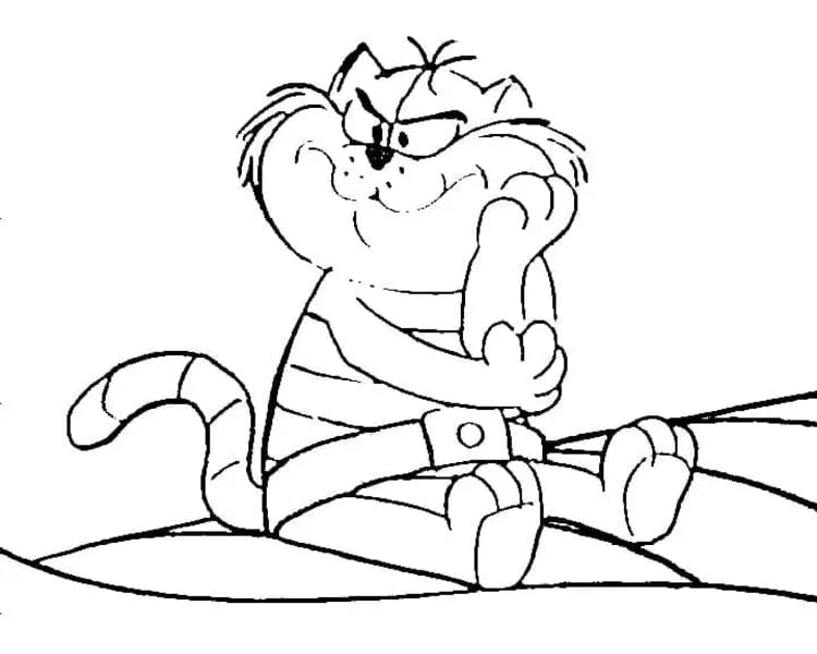 Ücretsiz Yazdırılabilir Hong Kong Phooey Boyama Sayfası