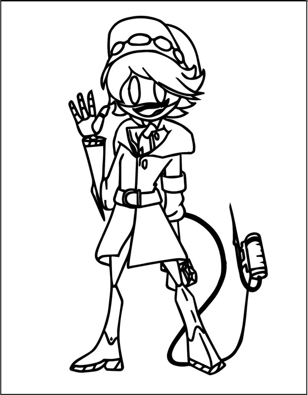 Ücretsiz Yazdırılabilir Murder Drones resim Boyama Sayfası