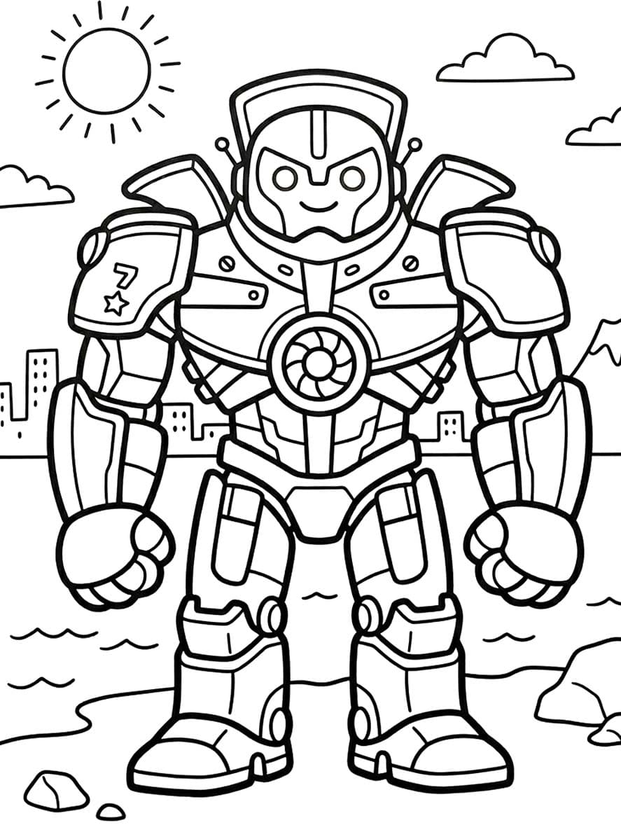 Ücretsiz Yazdırılabilir Pasifik Savaşı resim Boyama Sayfası