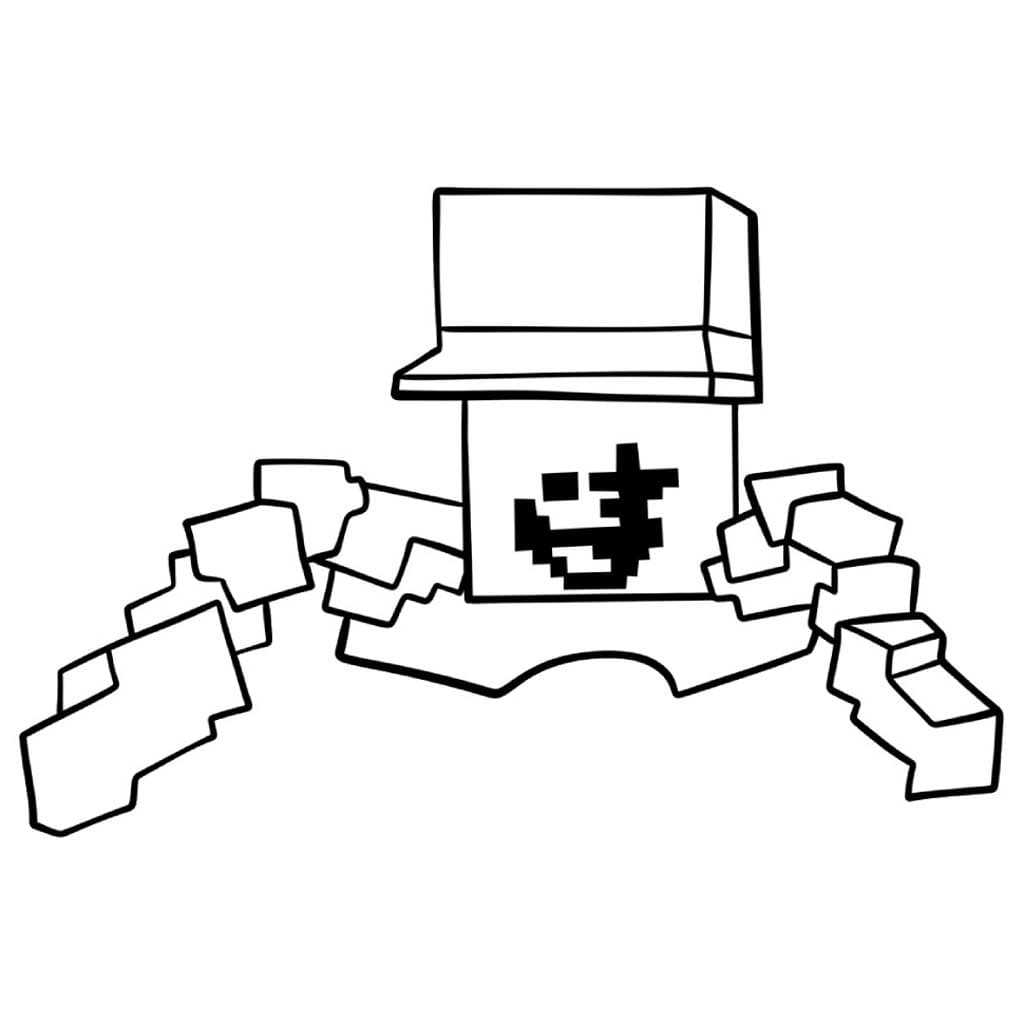 Ücretsiz Yazdırılabilir SpyderSammy resim Boyama Sayfası