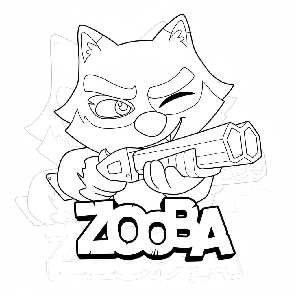 Zooba Boyama Sayfası