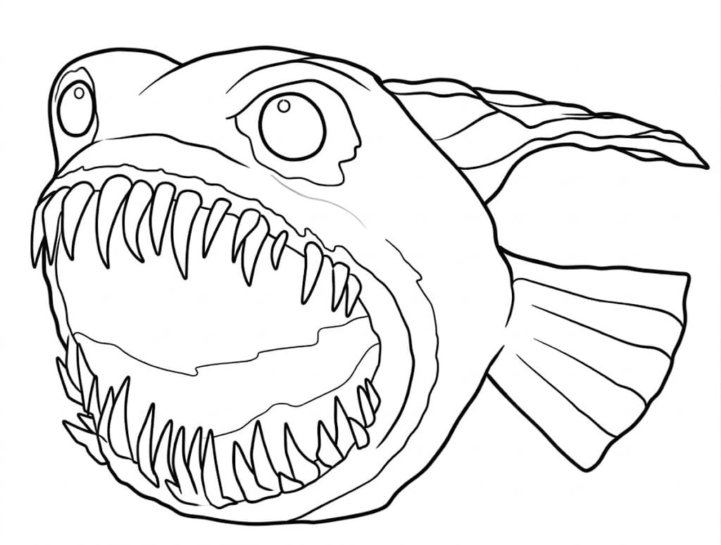 Ücretsiz Zoonomaly resim Boyama Sayfası