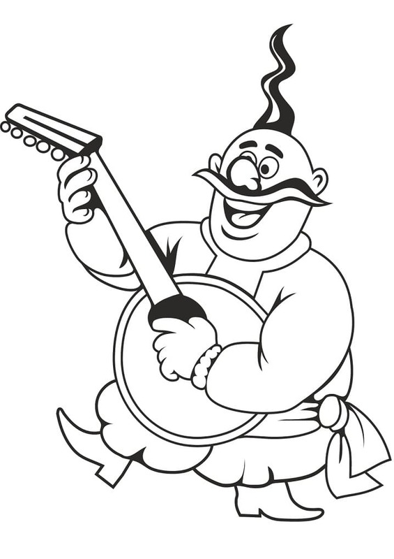 Ukrayna Çizimi 3 Boyama Sayfası