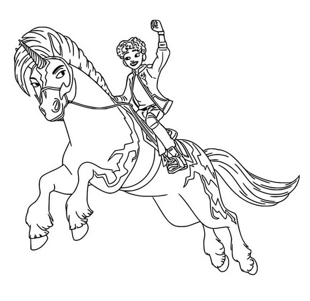 Unicorn Akademisi çocuklar için ücretsiz Boyama Sayfası