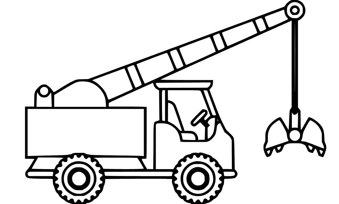 Vinç Normal Boyama Sayfası