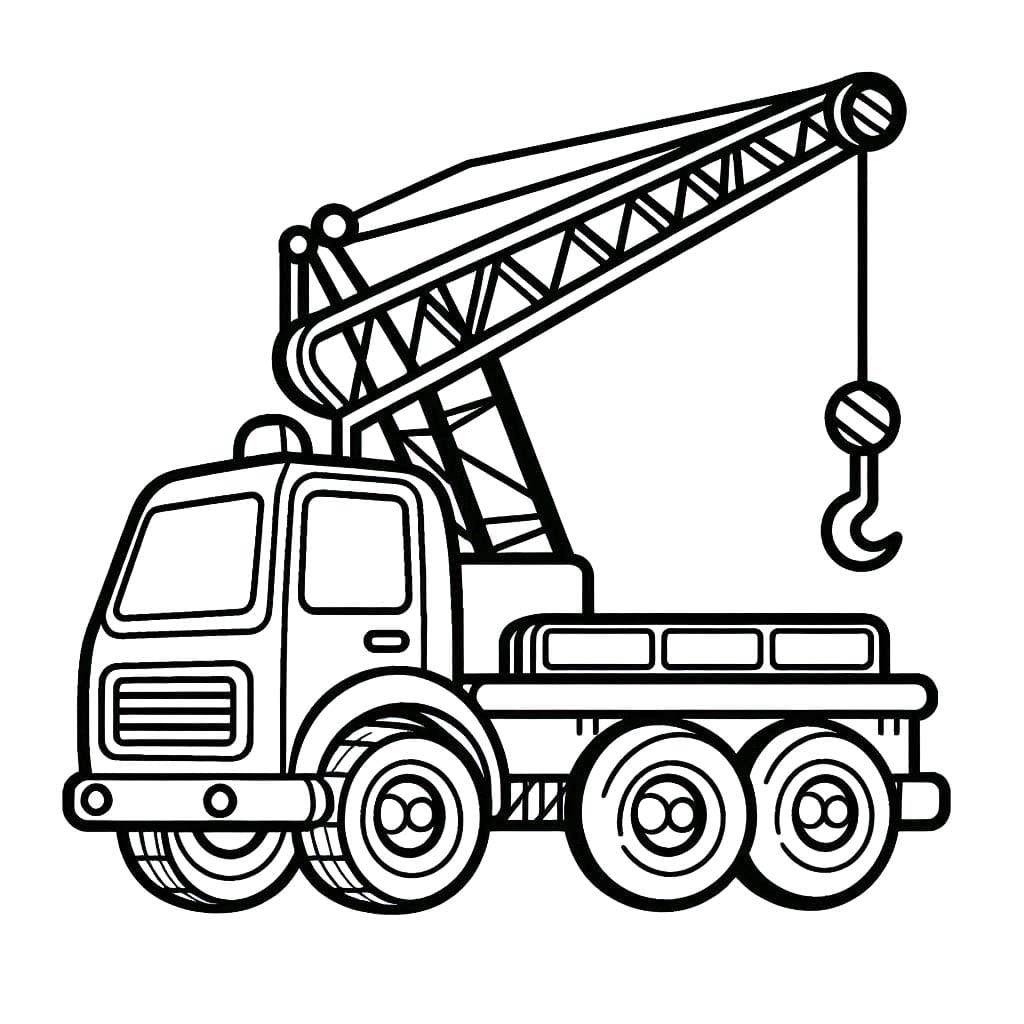 Vinç temel Boyama Sayfası