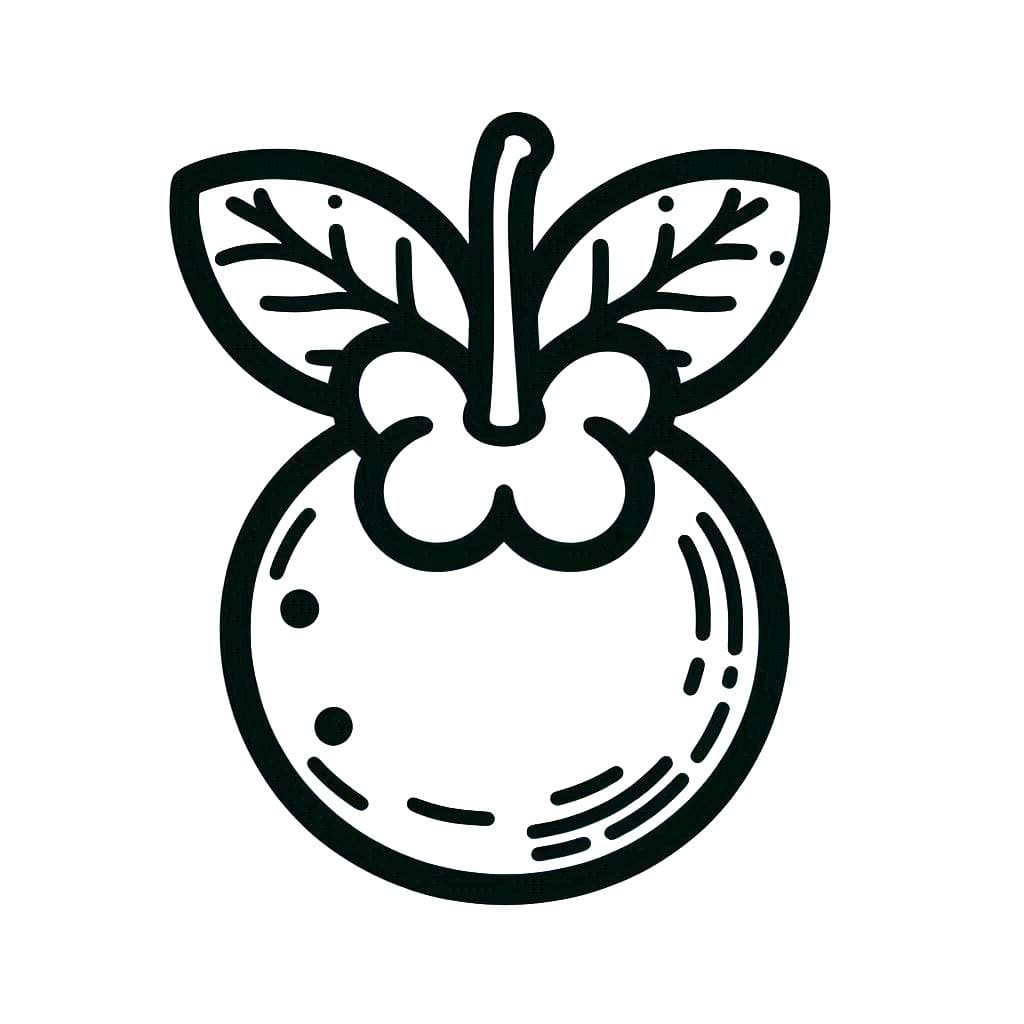 Yaban Mersini 7 Boyama Sayfası