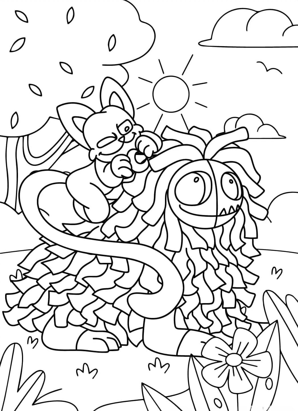 Yarnaby Ücretsiz Yazdırılabilir Boyama Sayfası