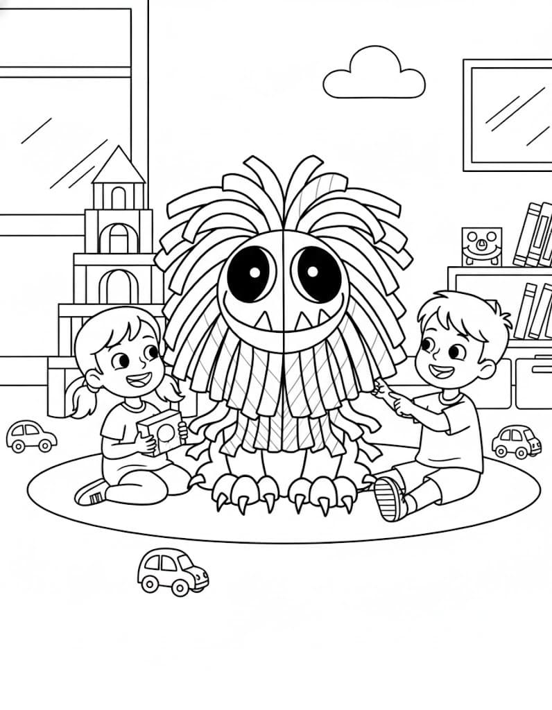 Yarnaby Ücretsiz Boyama Sayfası