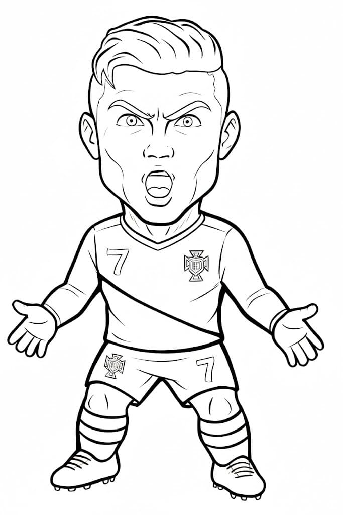 Yazdırılabilir 2026 Dünya Kupası Boyama Sayfası