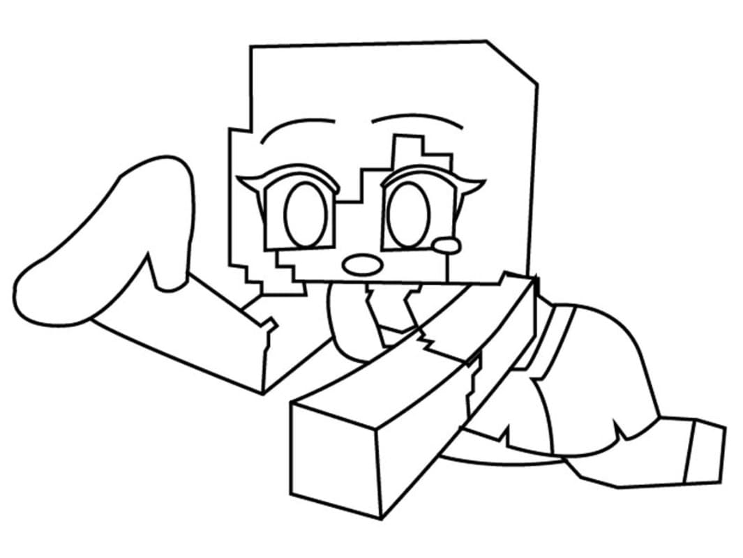 Yazdırılabilir Aphmau Boyama Sayfası