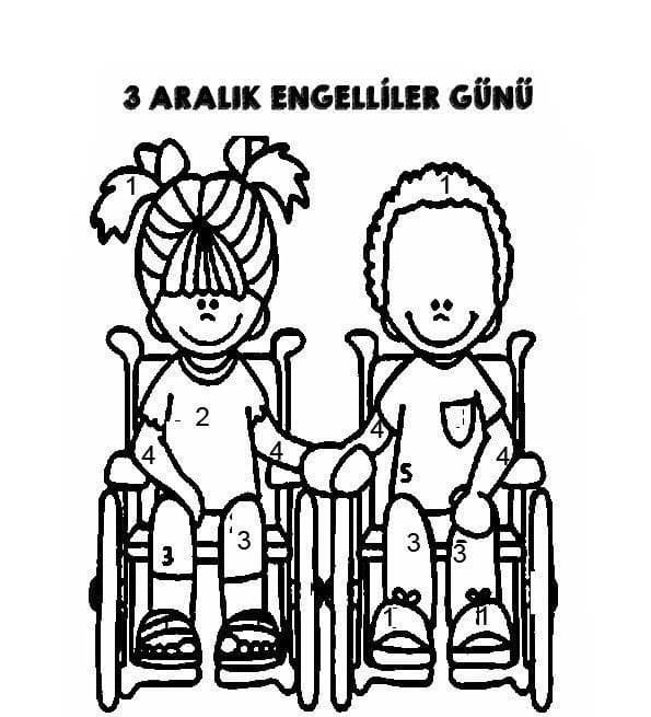 Yazdırılabilir Aralık Boyama Sayfası