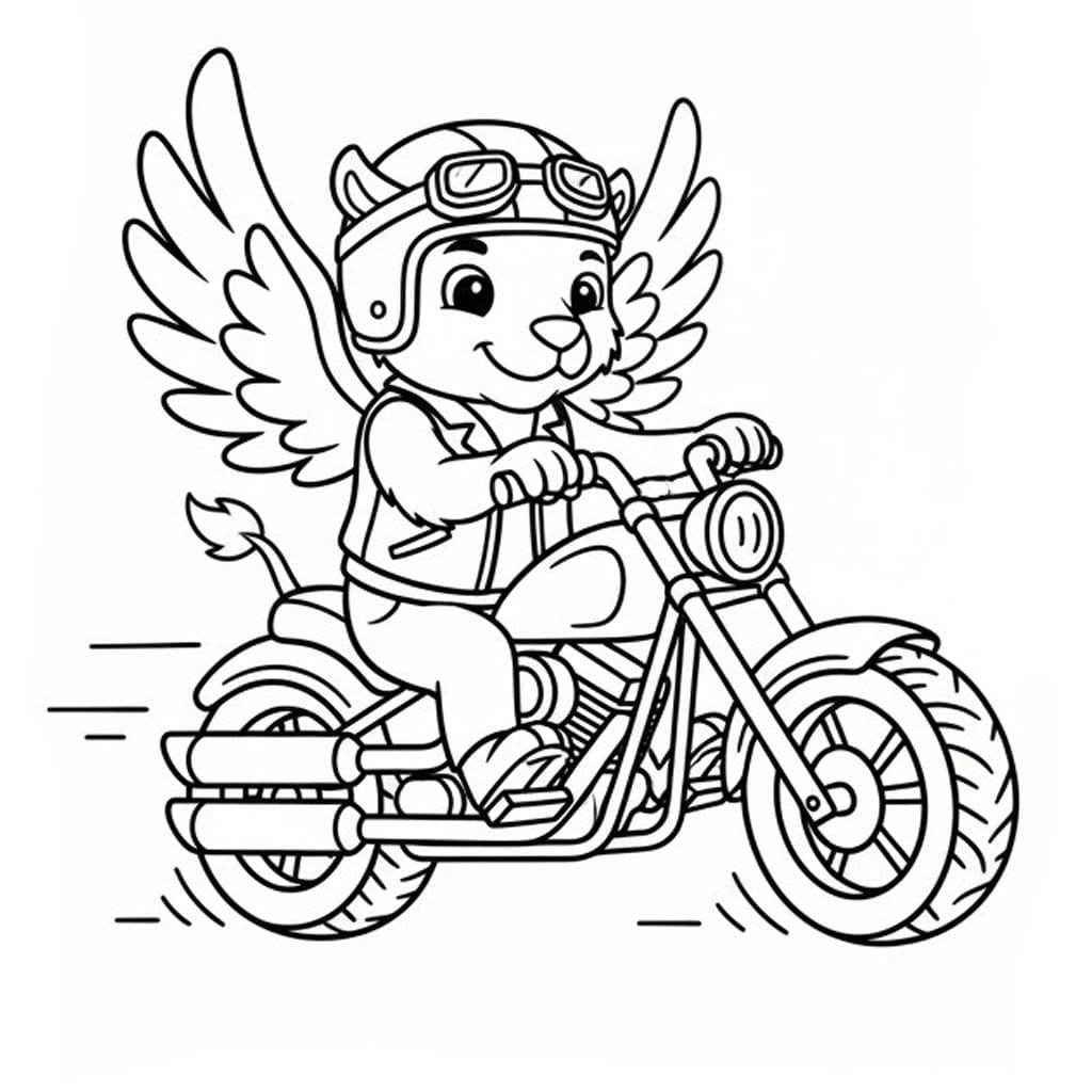 Yazdırılabilir Griffon resim Boyama Sayfası