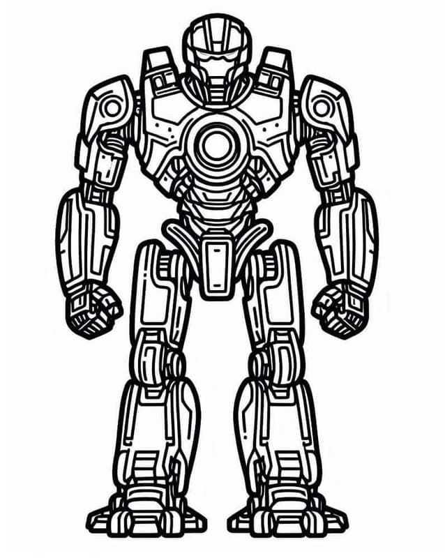 Yazdırılabilir Pasifik Savaşı Çizim Boyama Sayfası