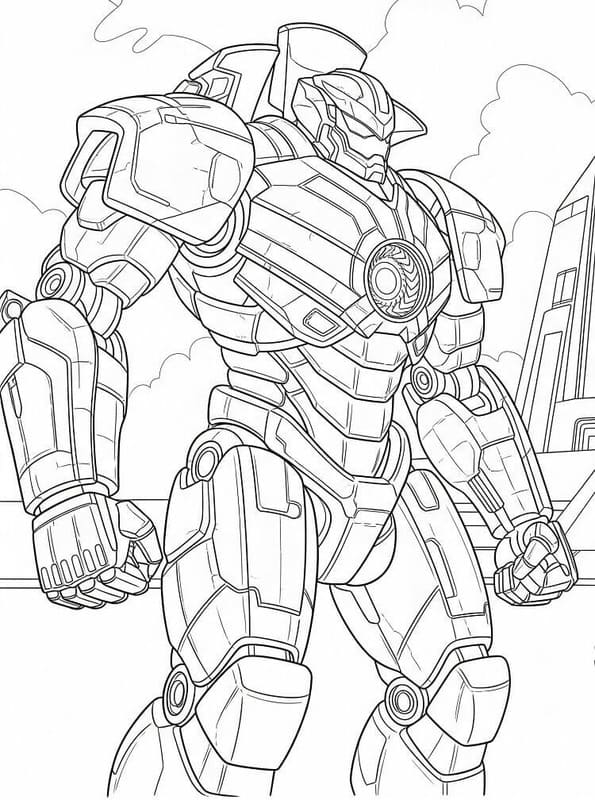 Yazdırılabilir Pasifik Savaşı Boyama Sayfası