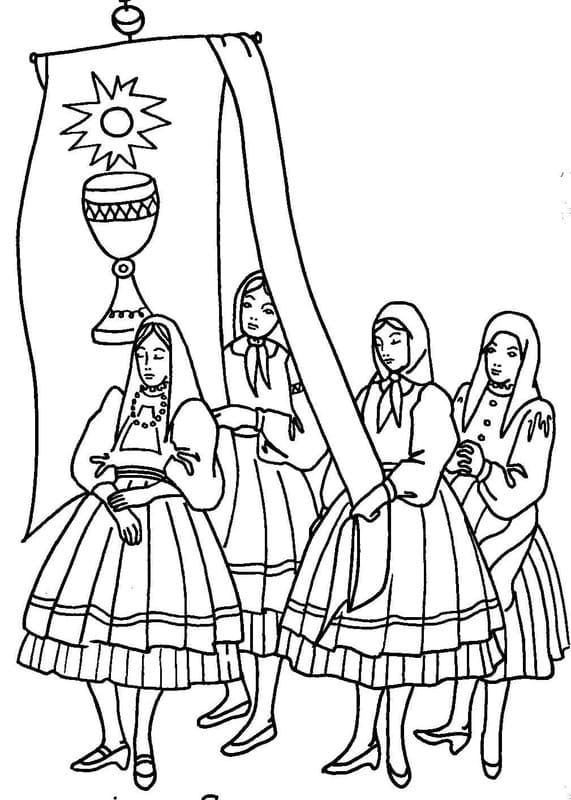 Yazdırılabilir Polonya Boyama Sayfası