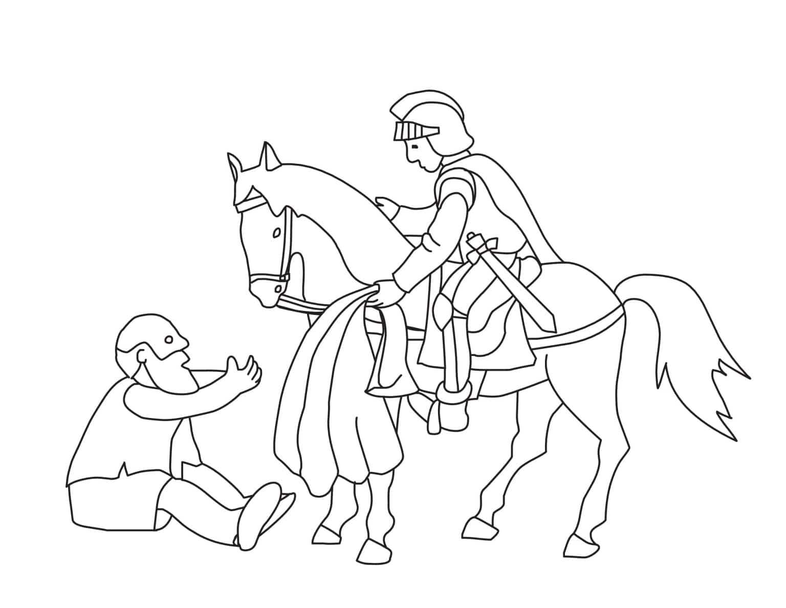 Yazdırılabilir San Martino Boyama Sayfası