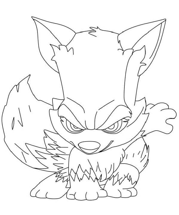 Zooba çocuklar için basit Boyama Sayfası