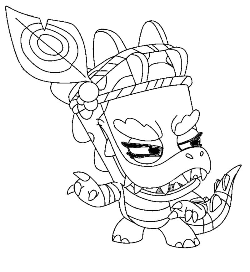 Zooba çocuklar için temel Boyama Sayfası