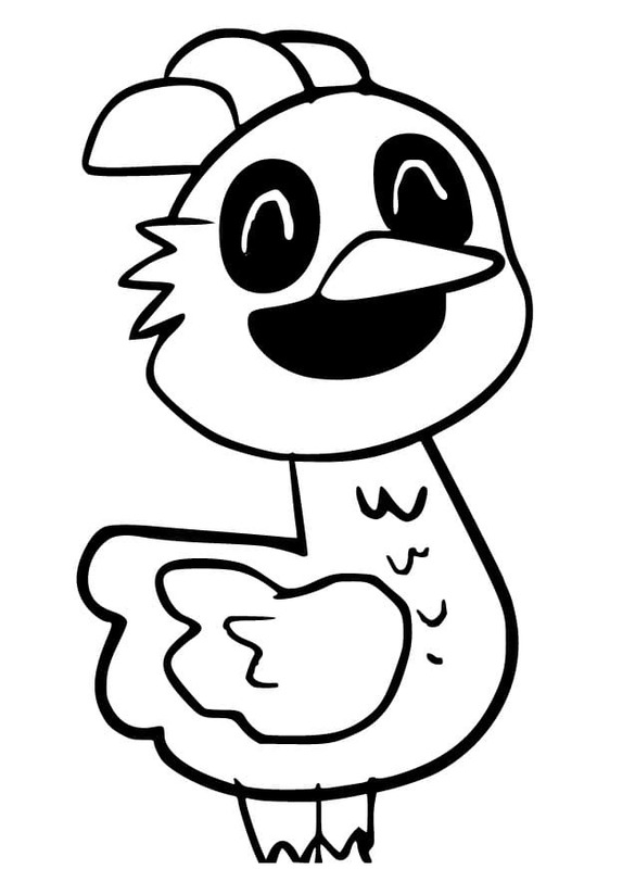 Zoonomaly Görüntü Boyama Sayfası