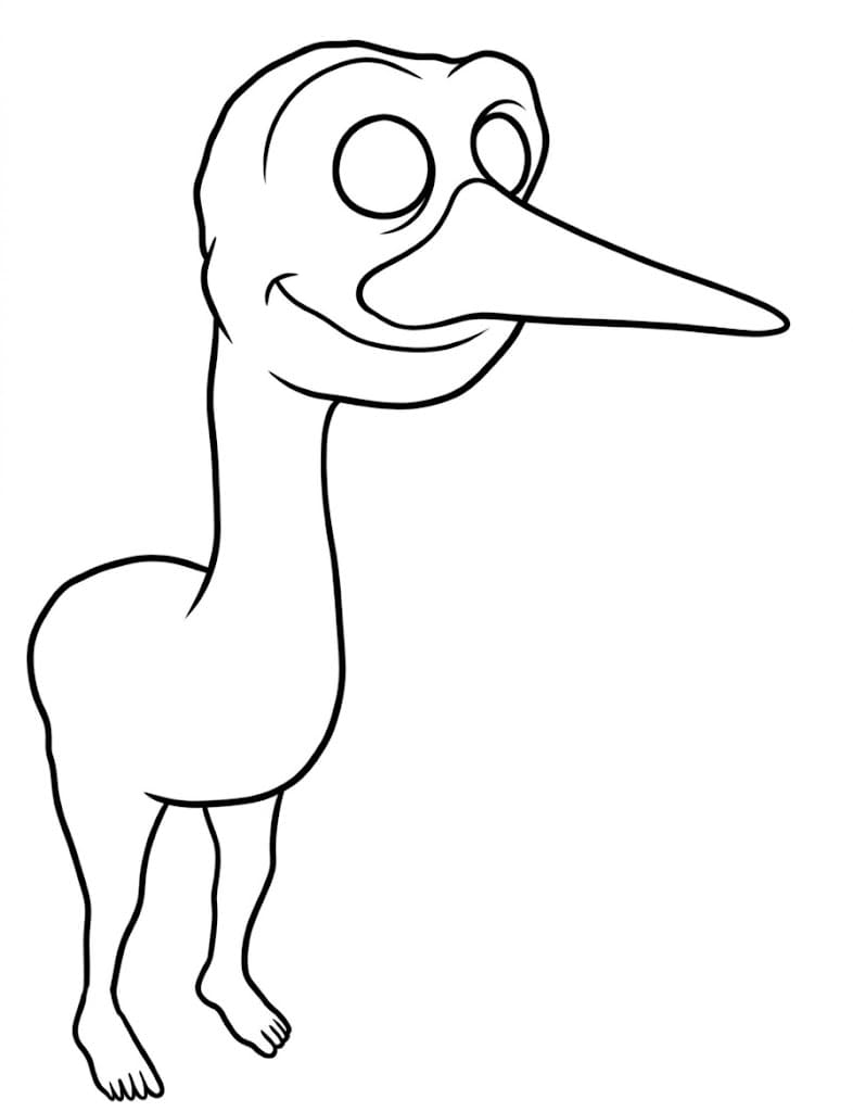 Zoonomaly resim Boyama Sayfası