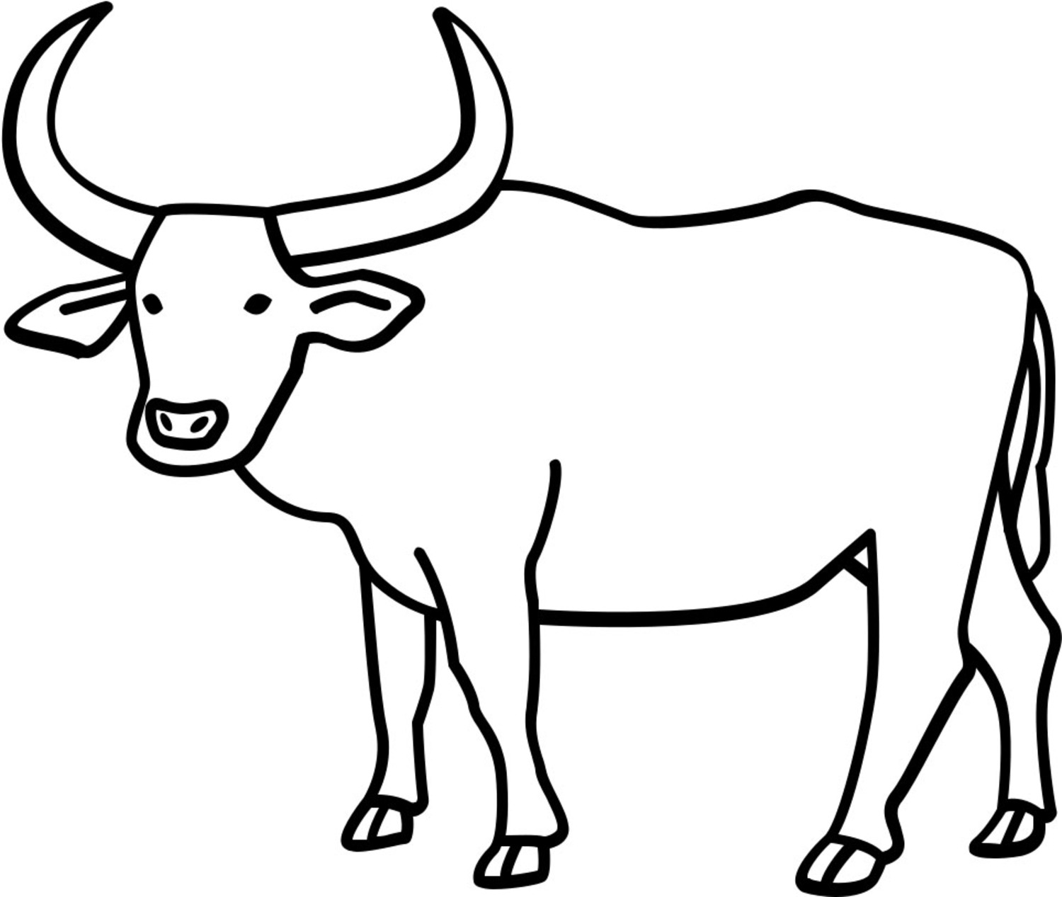 Рисование быка